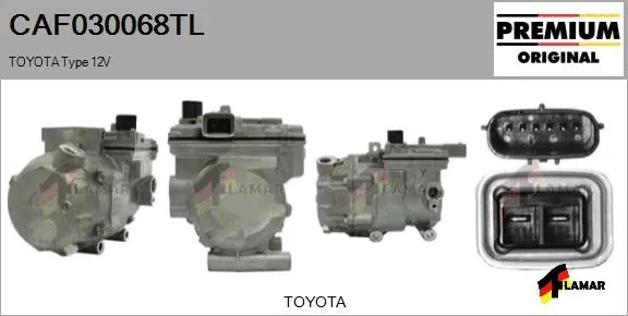 Compressor, air conditioning (CAF030068TL)