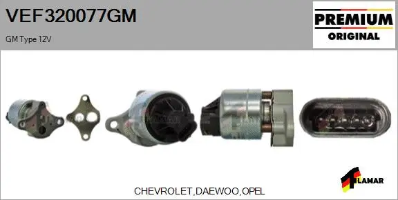 EGR Valve (VEF320077GM)