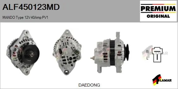 Alternator (ALF450123MD)