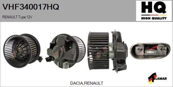 Interior Blower (VHF340017HQ)