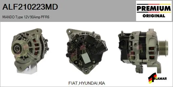 Alternator (ALF210223MD)
