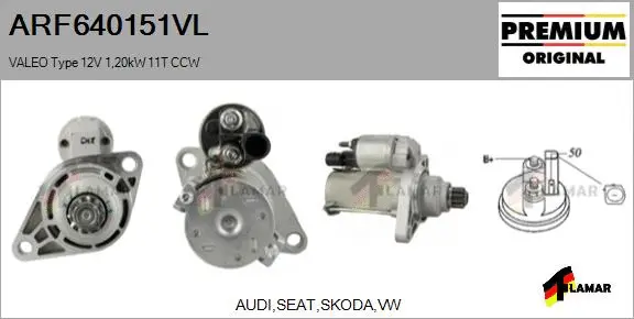 Starter (ARF640151VL)