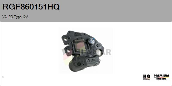 Alternator Regulator (RGF860151HQ)