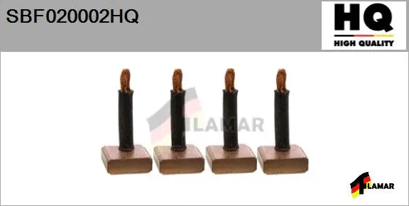 Carbon Brush, starter (SBF020002HQ)