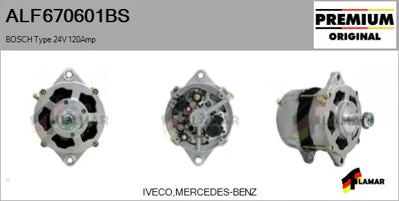 Alternator (ALF670601BS)
