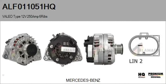 Alternator (ALF011051HQ)