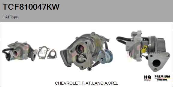 Charger, charging (supercharged/turbocharged) (TCF810047KW)