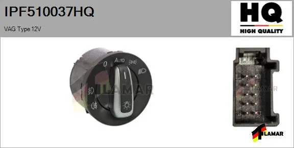 Switch, headlight (IPF510037HQ)