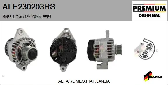 Alternator (ALF230203RS)