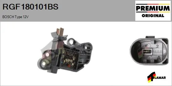 Alternator Regulator (RGF180101BS)