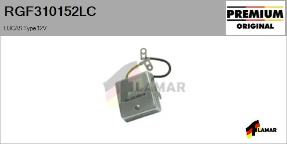 Alternator Regulator (RGF310152LC)