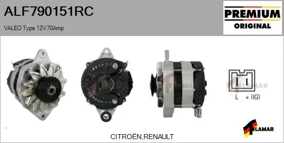 Alternator (ALF790151RC)