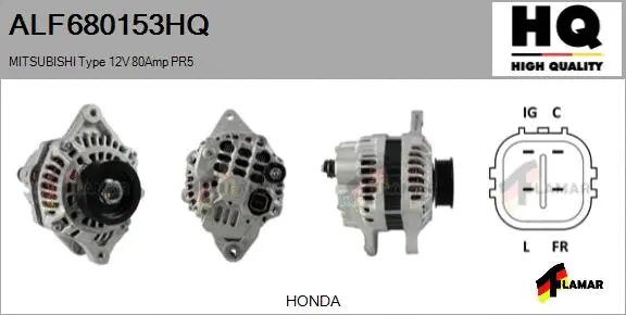 Alternator (ALF680153HQ)