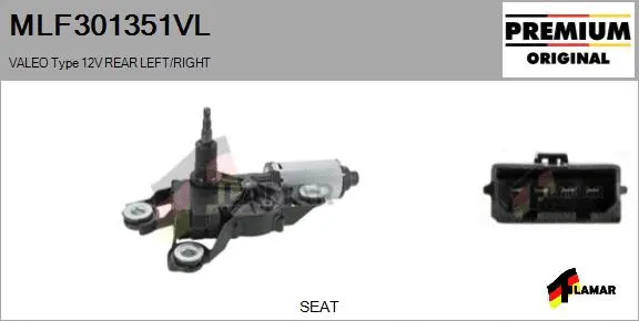 Wiper Motor (MLF301351VL)