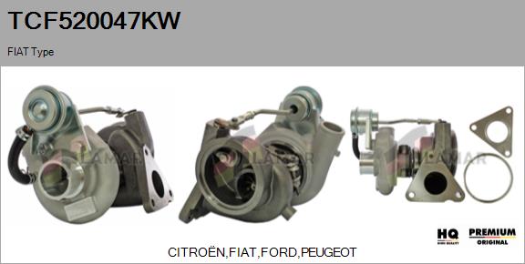 Charger, charging (supercharged/turbocharged) (TCF520047KW)