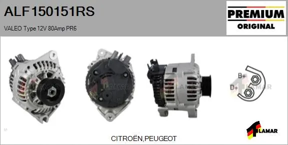Alternator (ALF150151RS)