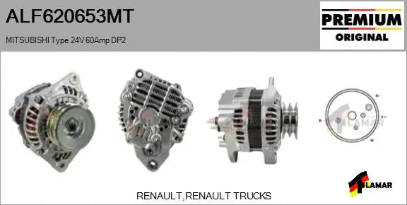 Alternator (ALF620653MT)