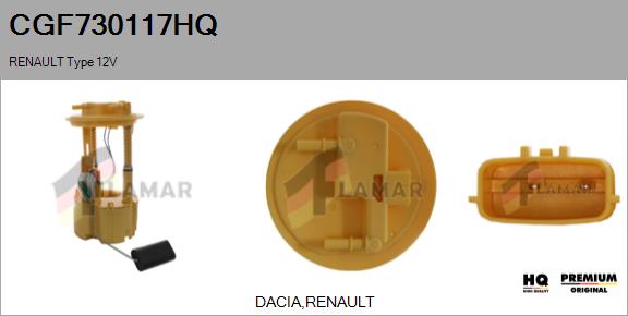 Fuel Feed Unit (CGF730117HQ)