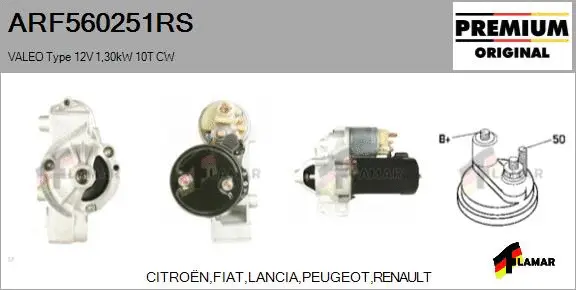 Starter (ARF560251RS)