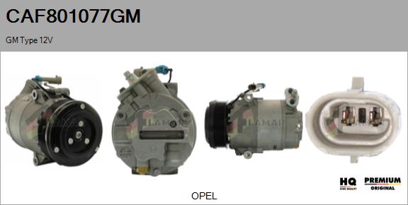 Compressor, air conditioning (CAF801077GM)
