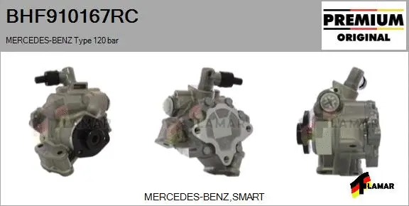 Hydraulic Pump, steering (BHF910167RC)