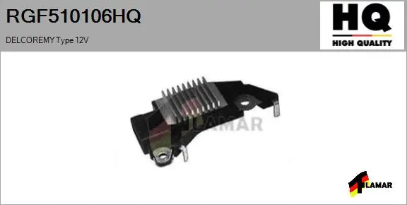 Alternator Regulator (RGF510106HQ)