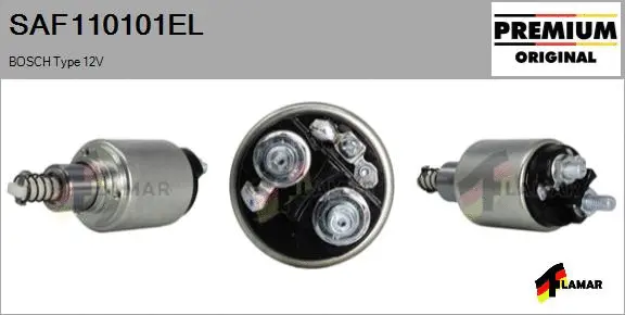 Solenoid Switch, starter (SAF110101EL)