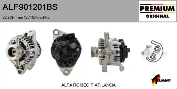 Alternator (ALF901201BS)