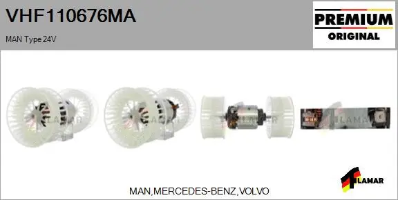 Interior Blower (VHF110676MA)