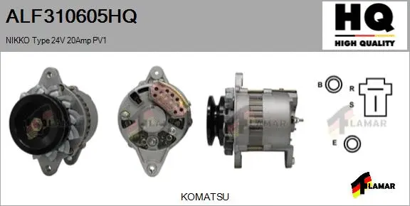 Alternator (ALF310605HQ)