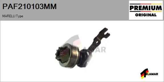 Pinion, starter (PAF210103MM)