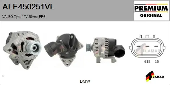 Alternator (ALF450251VL)
