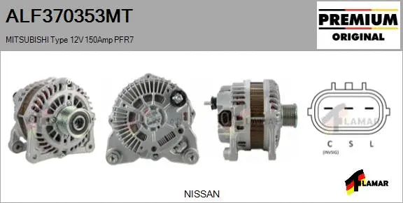 Alternator (ALF370353MT)