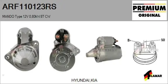 Starter (ARF110123RS)