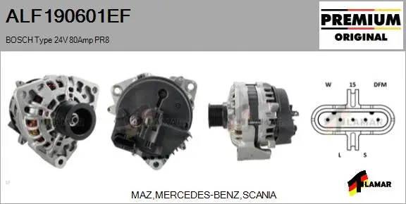 Alternator (ALF190601EF)