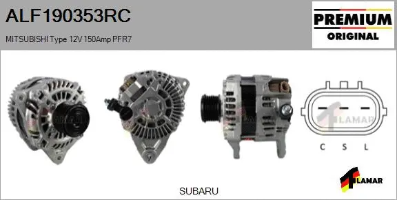 Alternator (ALF190353RC)