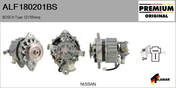 Alternator (ALF180201BS)