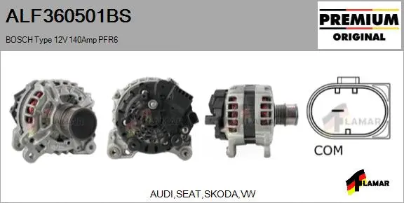 Alternator (ALF360501BS)