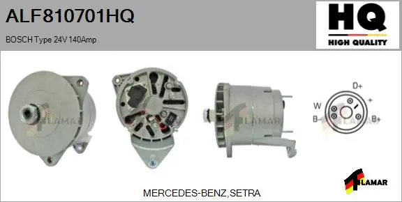 Alternator (ALF810701HQ)