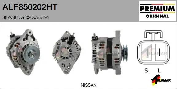 Alternator (ALF850202HT)