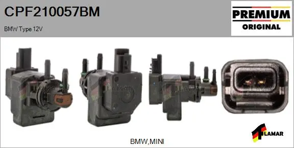 Pressure Converter, exhaust control (CPF210057BM)