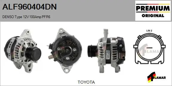 Alternator (ALF960404DN)