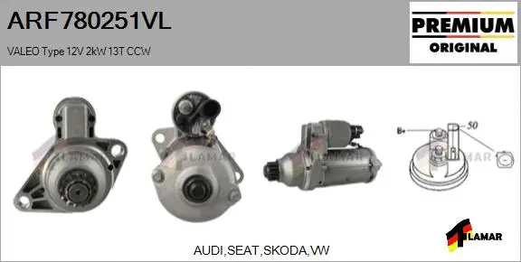 Starter (ARF780251VL)