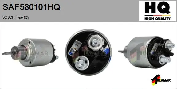 Solenoid Switch, starter (SAF580101HQ)