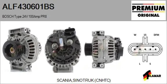 Alternator (ALF430601BS)