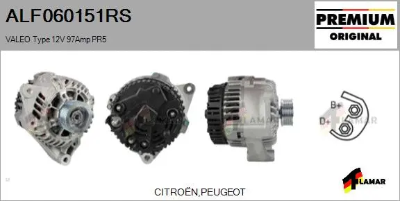 Alternator (ALF060151RS)