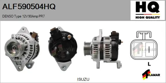 Alternator (ALF590504HQ)