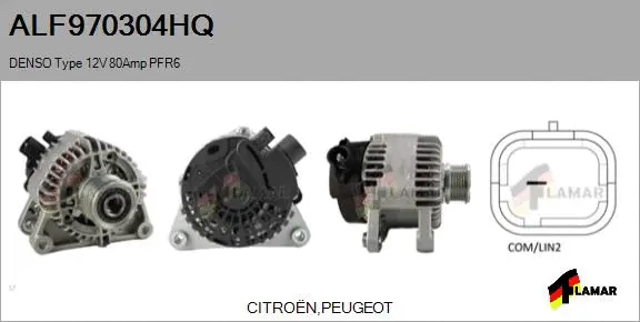 Alternator (ALF970304HQ)