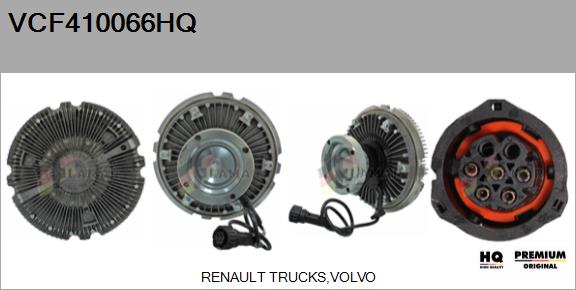 Clutch, radiator fan (VCF410066HQ)