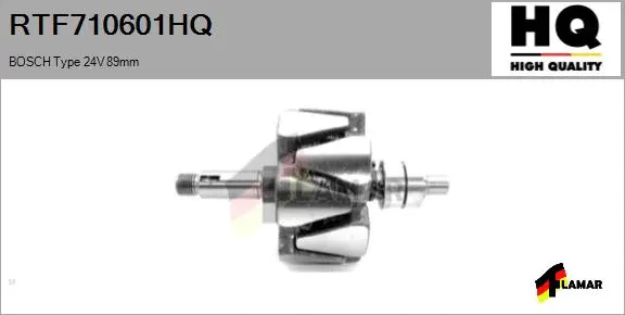 Rotor, alternator (RTF710601HQ)